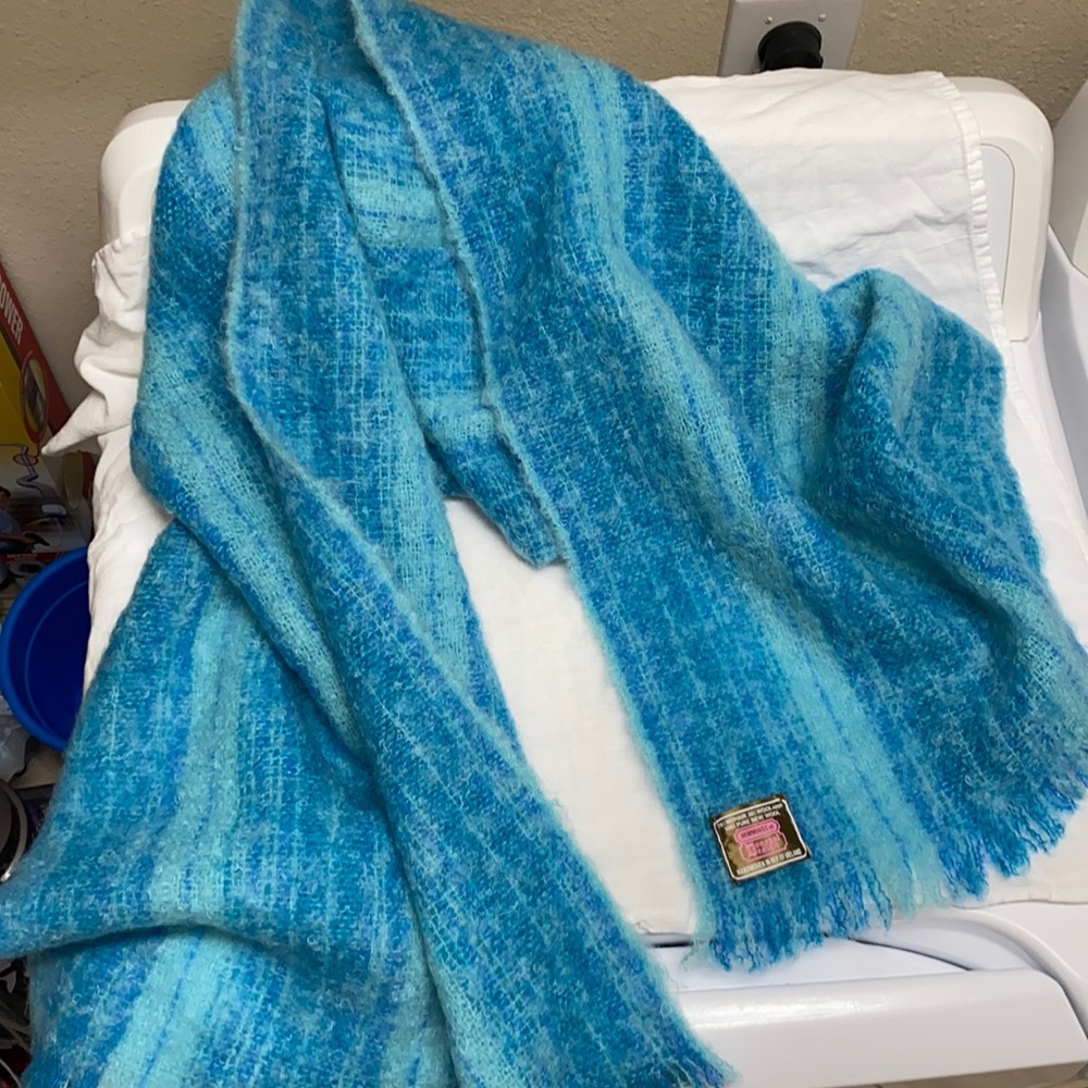 Mohair and Wool Irish Giant scarf